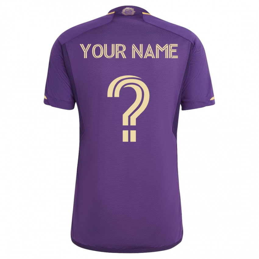 Hombre Camiseta Su Nombre #0 Violeta 1ª Equipación 2023/24 La Camisa