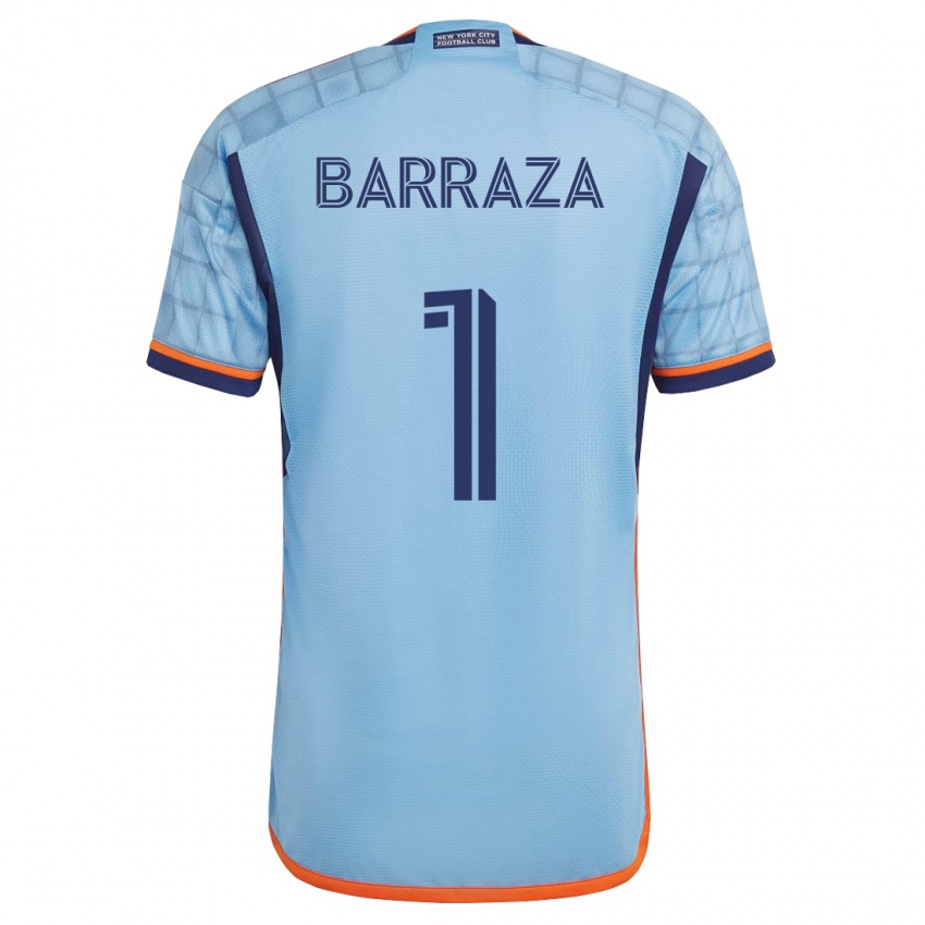 Hombre Camiseta Luis Barraza #1 Azul 1ª Equipación 2023/24 La Camisa