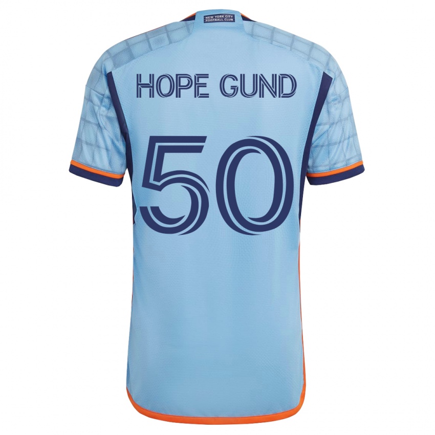 Hombre Camiseta Kofi Hope-Gund #50 Azul 1ª Equipación 2023/24 La Camisa