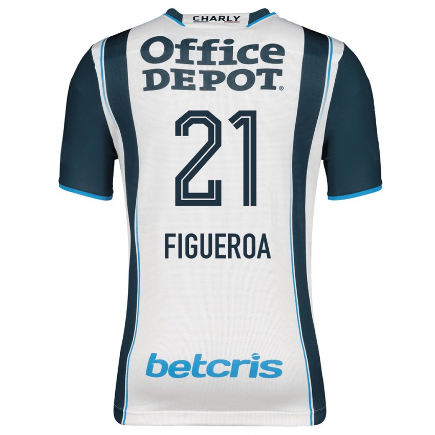 Hombre Camiseta Antonio Figueroa #21 Armada 1ª Equipación 2023/24 La Camisa