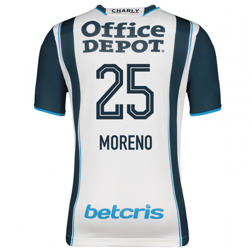 Hombre Camiseta Carlos Moreno #25 Armada 1ª Equipación 2023/24 La Camisa