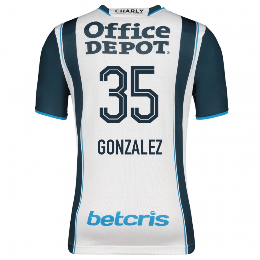 Hombre Camiseta Bryan González #35 Armada 1ª Equipación 2023/24 La Camisa