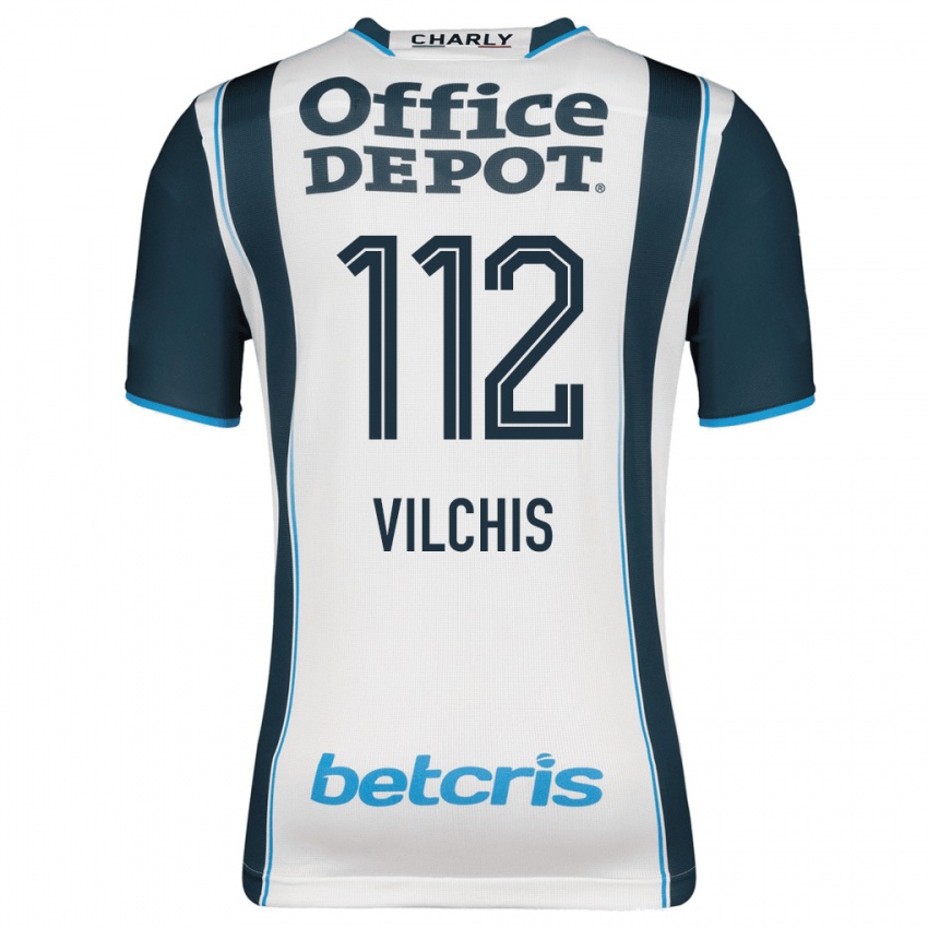 Hombre Camiseta Leonardo Vílchis #112 Armada 1ª Equipación 2023/24 La Camisa