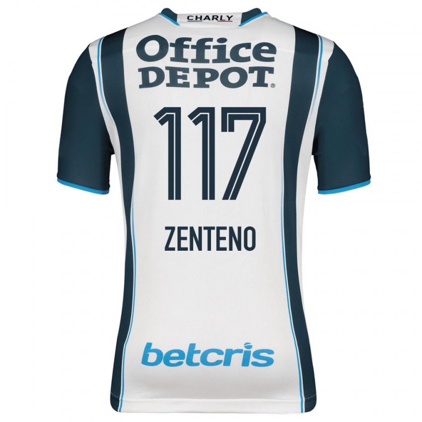 Hombre Camiseta Gustavo Zenteno #117 Armada 1ª Equipación 2023/24 La Camisa