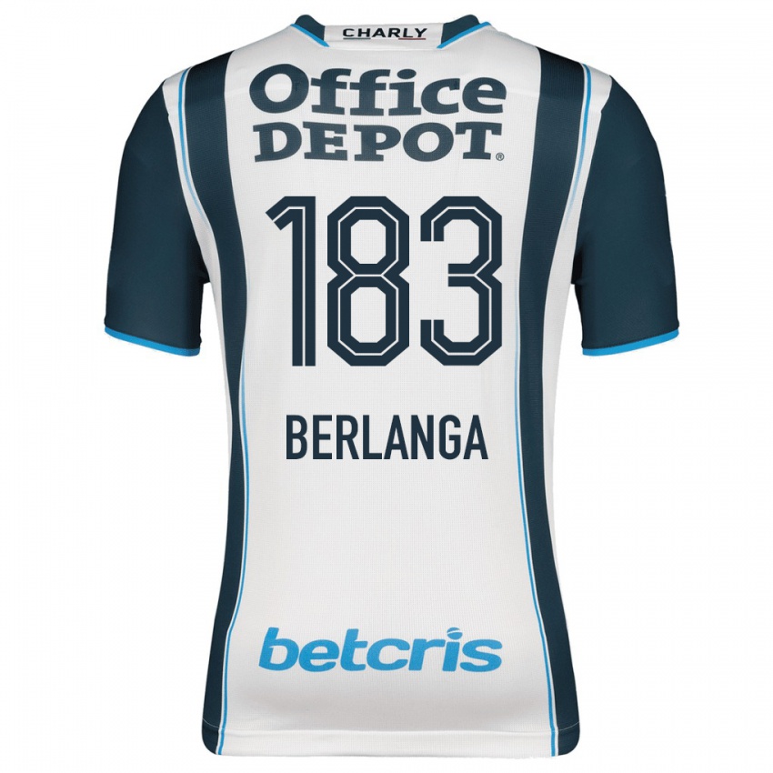 Hombre Camiseta Jorge Berlanga #183 Armada 1ª Equipación 2023/24 La Camisa
