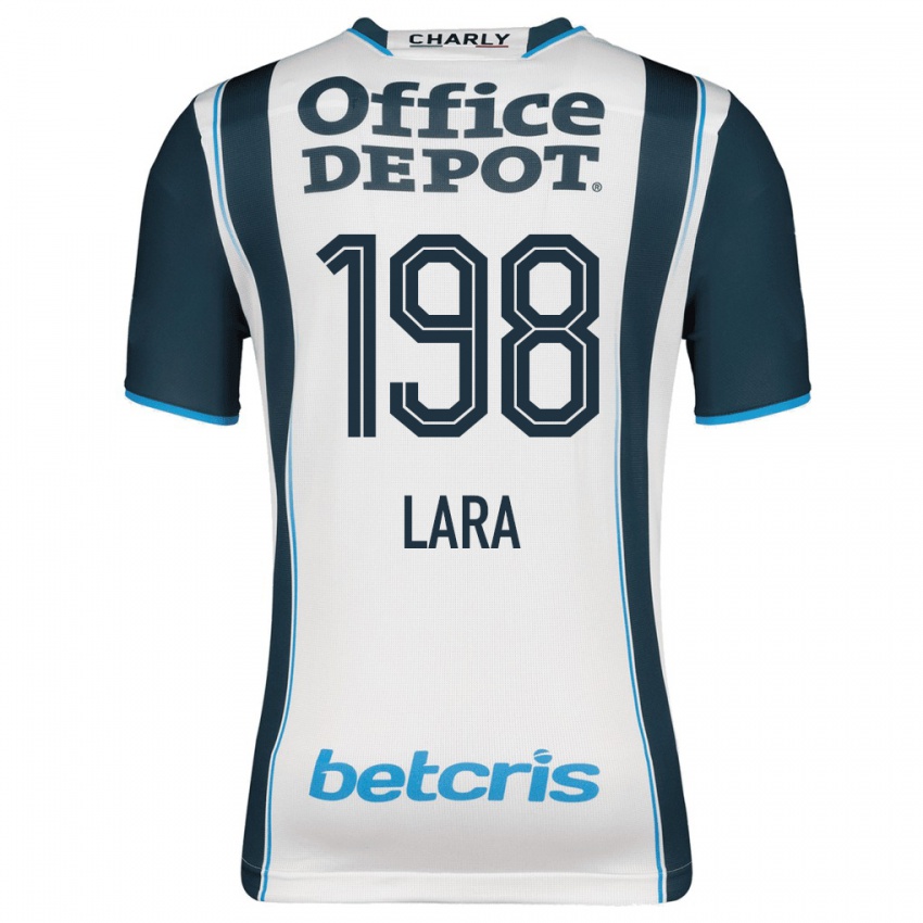 Hombre Camiseta Jesús Lara #198 Armada 1ª Equipación 2023/24 La Camisa