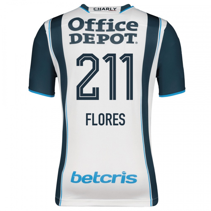 Hombre Camiseta Luis Flores #211 Armada 1ª Equipación 2023/24 La Camisa