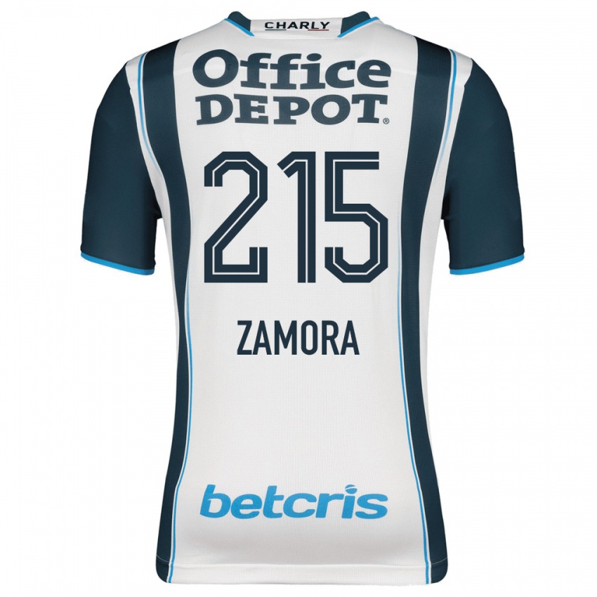 Hombre Camiseta Yahir Zamora #215 Armada 1ª Equipación 2023/24 La Camisa
