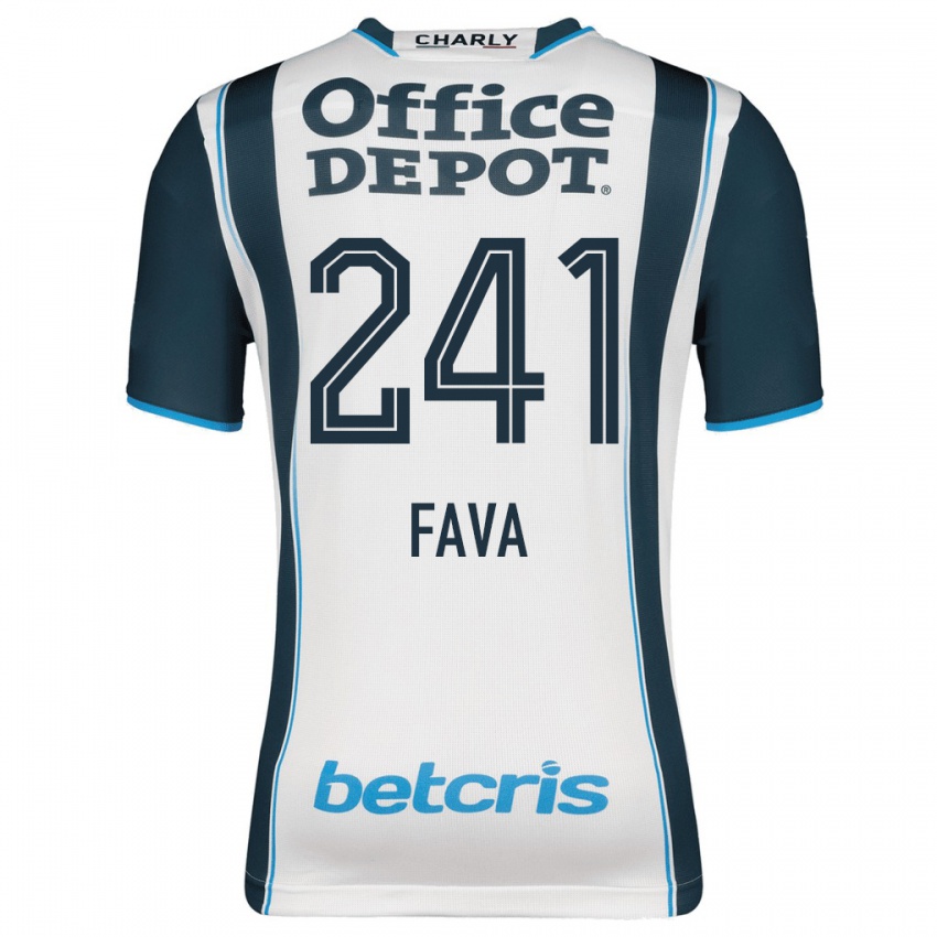 Hombre Camiseta Marco Fava #241 Armada 1ª Equipación 2023/24 La Camisa