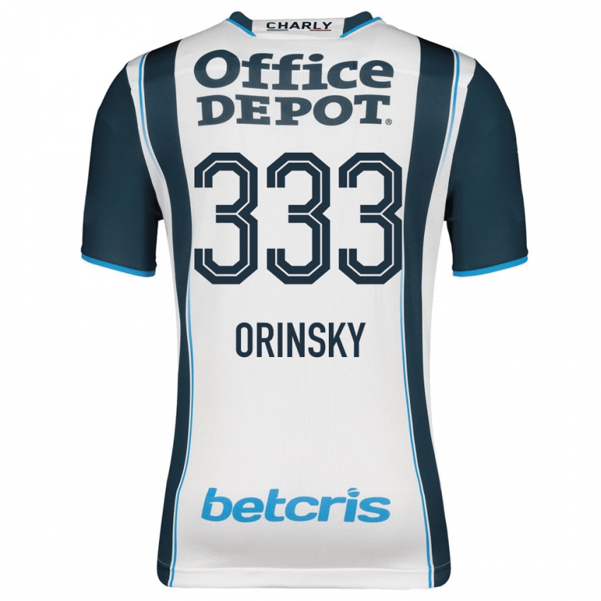 Hombre Camiseta Edson Orinsky #333 Armada 1ª Equipación 2023/24 La Camisa