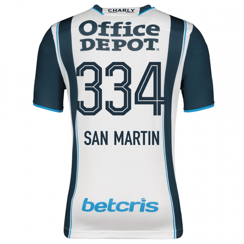 Hombre Camiseta Uziel San Martín #334 Armada 1ª Equipación 2023/24 La Camisa
