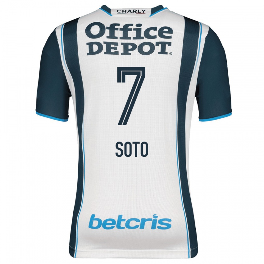 Hombre Camiseta Alice Soto #7 Armada 1ª Equipación 2023/24 La Camisa
