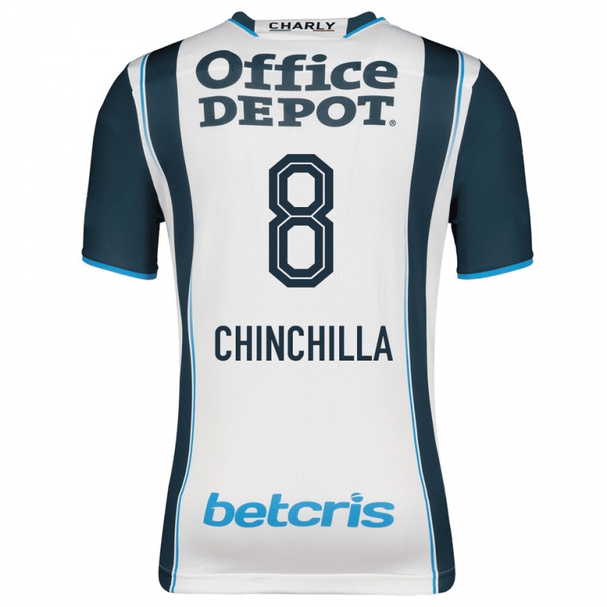 Hombre Camiseta Priscila Chinchilla #8 Armada 1ª Equipación 2023/24 La Camisa