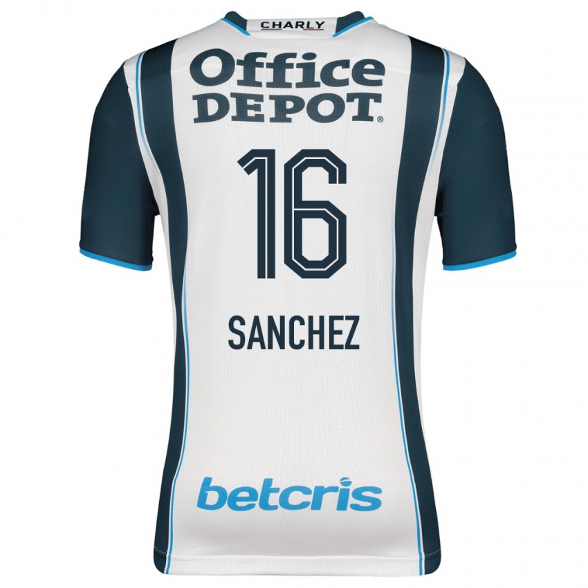 Hombre Camiseta Vanessa Sanchez #16 Armada 1ª Equipación 2023/24 La Camisa