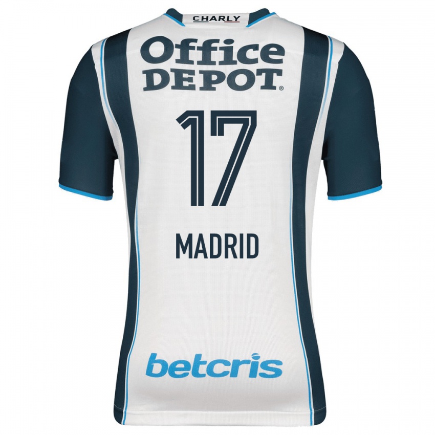 Hombre Camiseta Yanín Madrid #17 Armada 1ª Equipación 2023/24 La Camisa