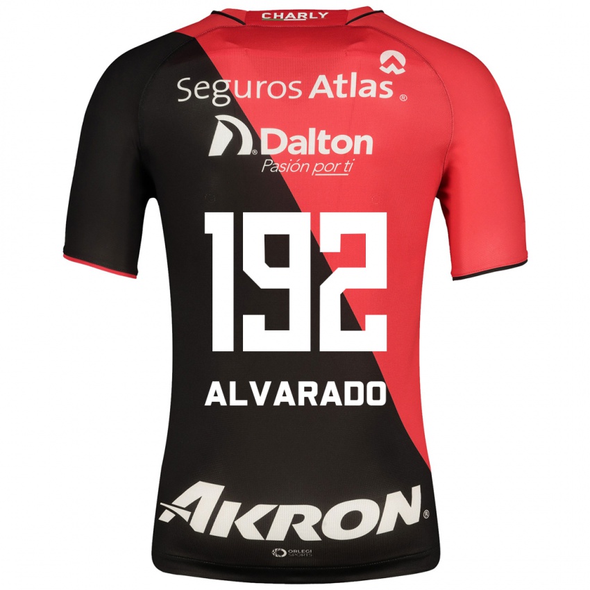 Hombre Camiseta Daniel Alvarado #192 Negro 1ª Equipación 2023/24 La Camisa