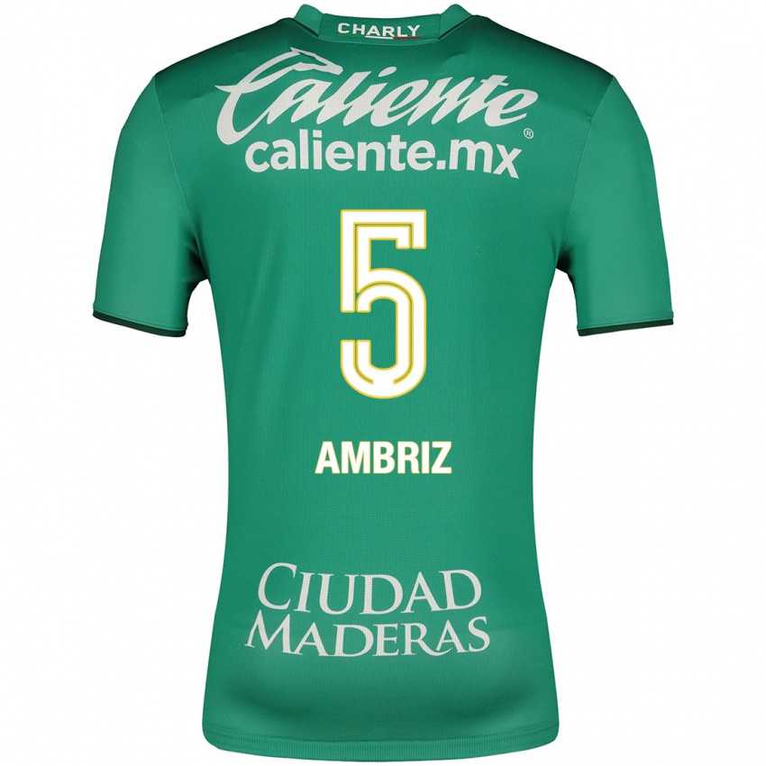 Hombre Camiseta Fidel Ambríz #5 Verde 1ª Equipación 2023/24 La Camisa