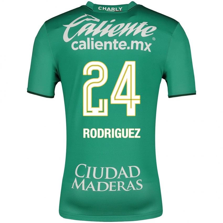Hombre Camiseta Osvaldo Rodríguez #24 Verde 1ª Equipación 2023/24 La Camisa