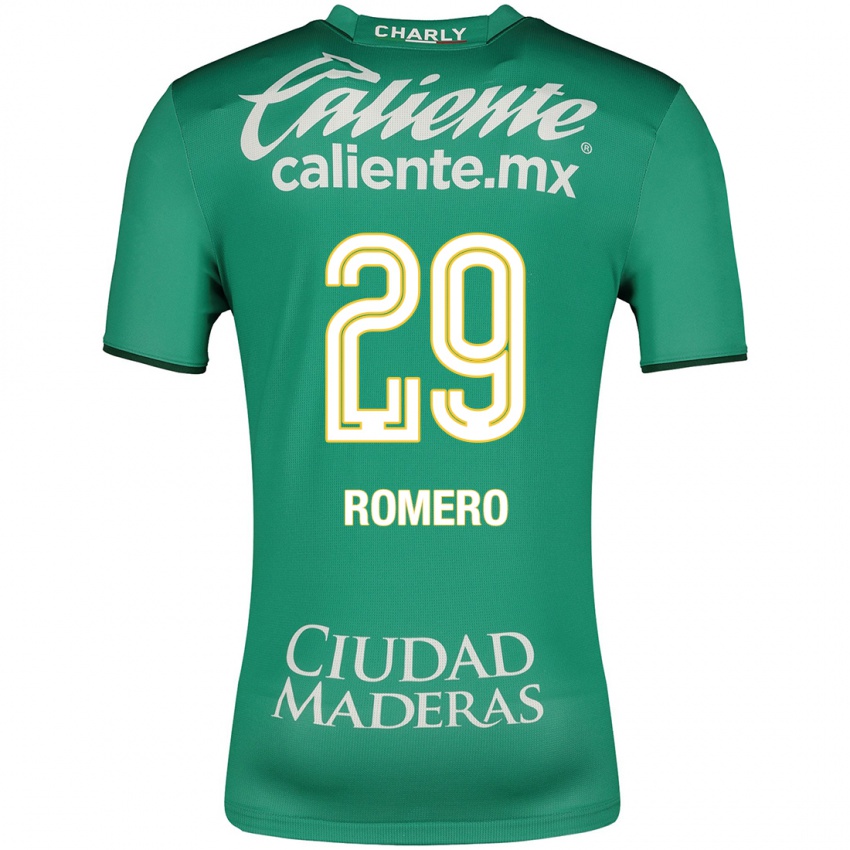Hombre Camiseta Lucas Romero #29 Verde 1ª Equipación 2023/24 La Camisa