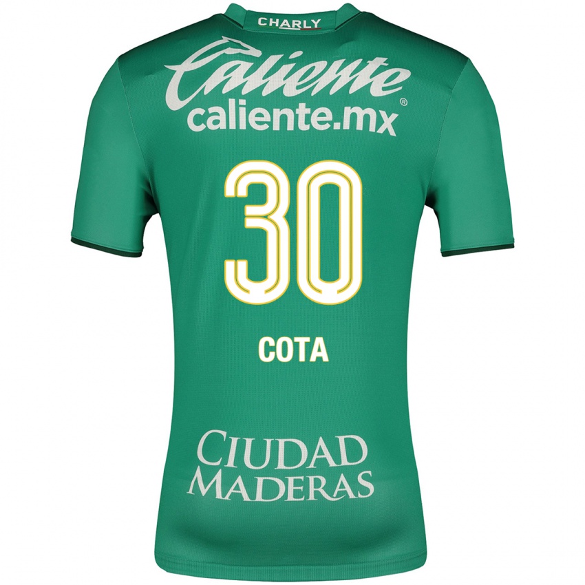 Hombre Camiseta Rodolfo Cota #30 Verde 1ª Equipación 2023/24 La Camisa