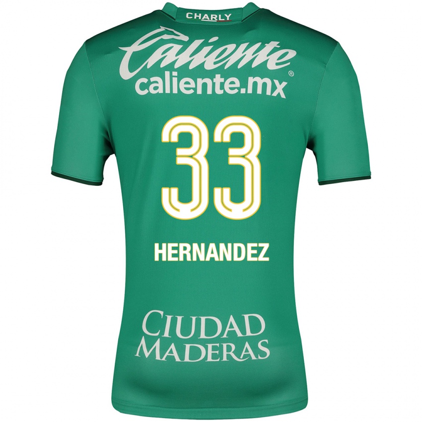 Hombre Camiseta Pedro Hernández #33 Verde 1ª Equipación 2023/24 La Camisa