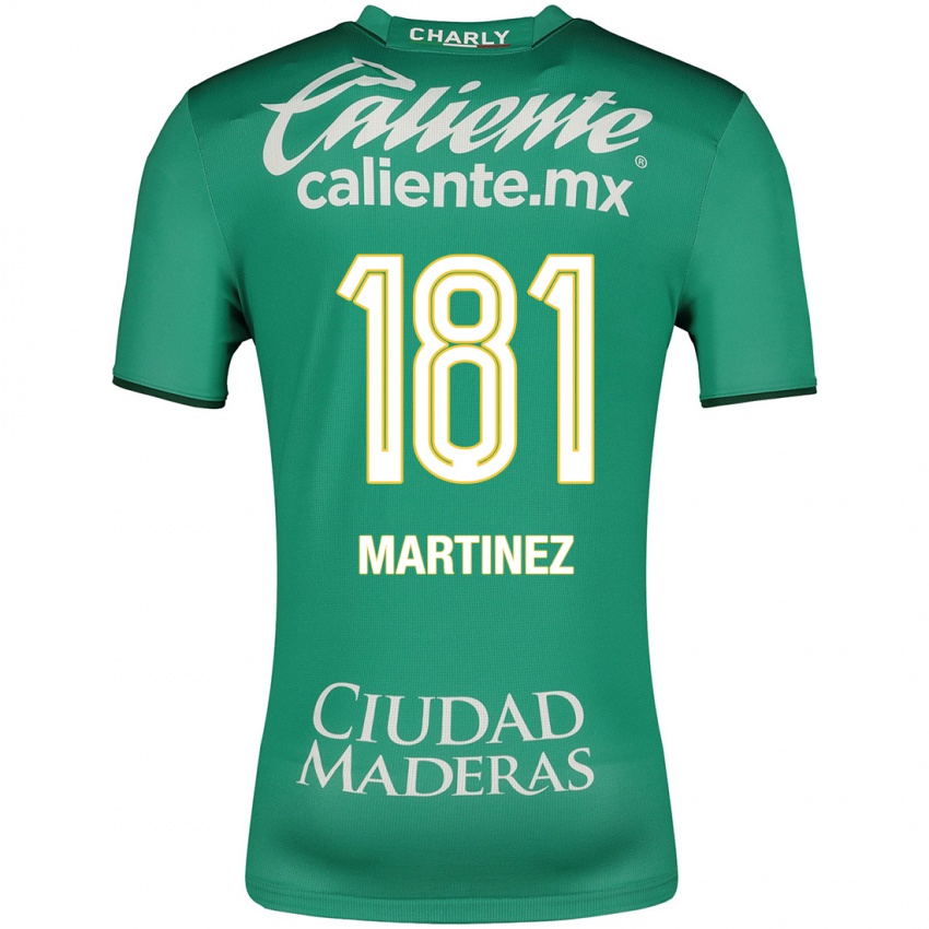 Hombre Camiseta Irving Martínez #181 Verde 1ª Equipación 2023/24 La Camisa