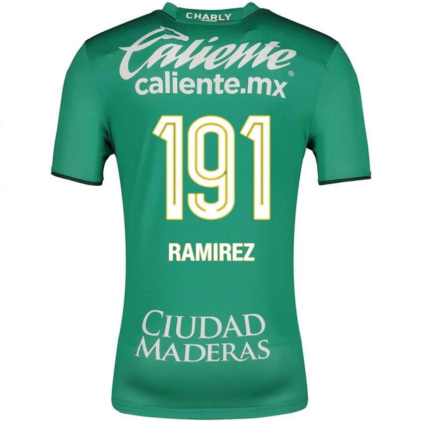 Hombre Camiseta Ian Ramírez #191 Verde 1ª Equipación 2023/24 La Camisa