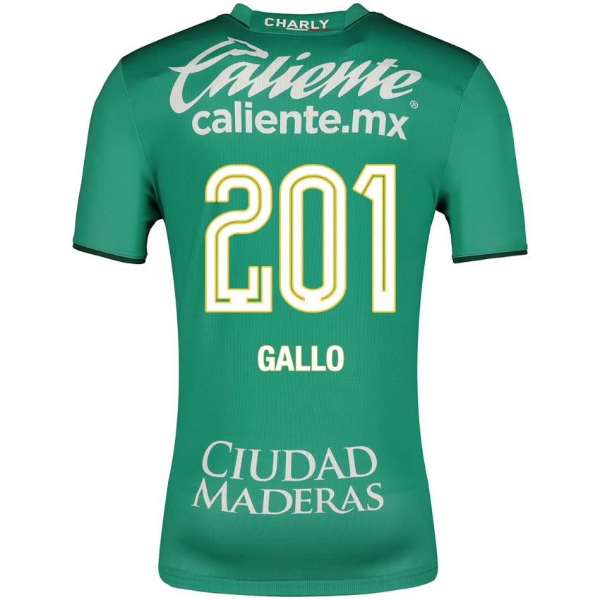 Hombre Camiseta Andrés Gallo #201 Verde 1ª Equipación 2023/24 La Camisa