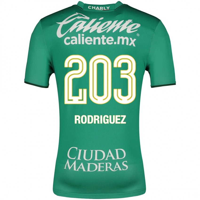 Hombre Camiseta César Rodríguez #203 Verde 1ª Equipación 2023/24 La Camisa