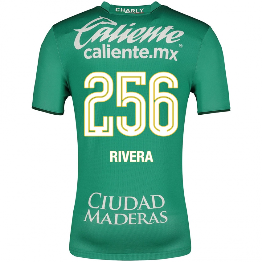 Hombre Camiseta Fernando Rivera #256 Verde 1ª Equipación 2023/24 La Camisa
