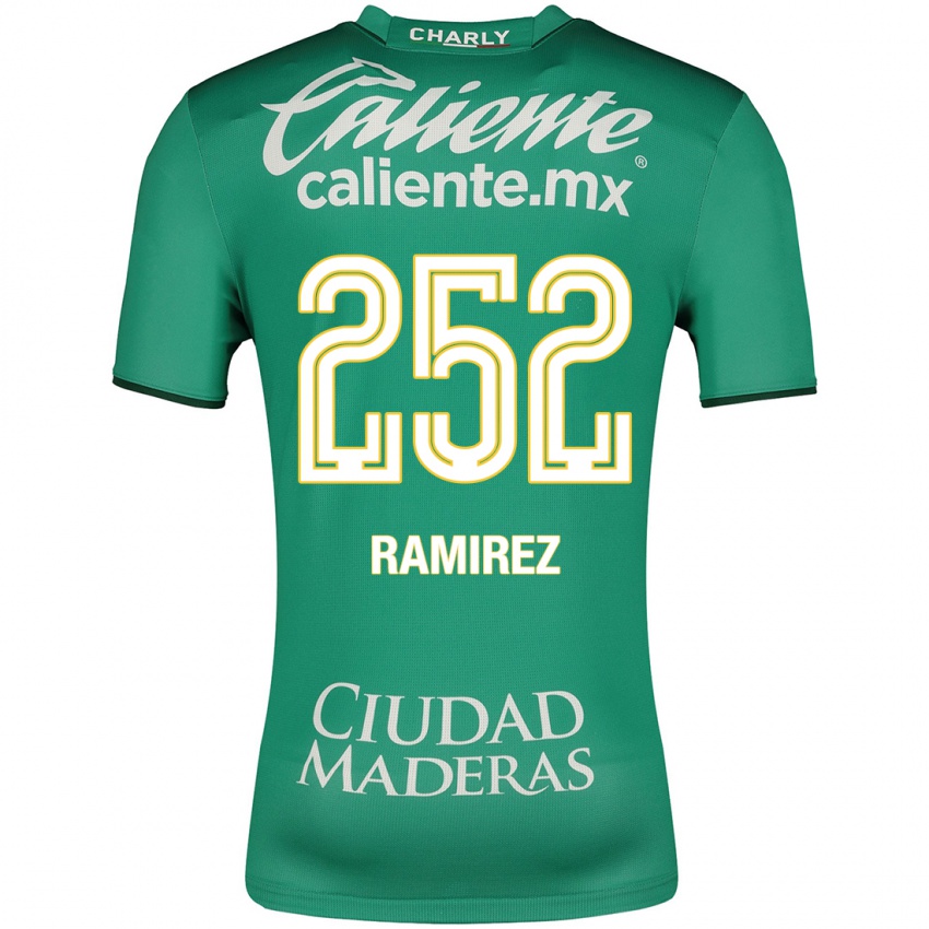 Hombre Camiseta Luis Ramírez #252 Verde 1ª Equipación 2023/24 La Camisa