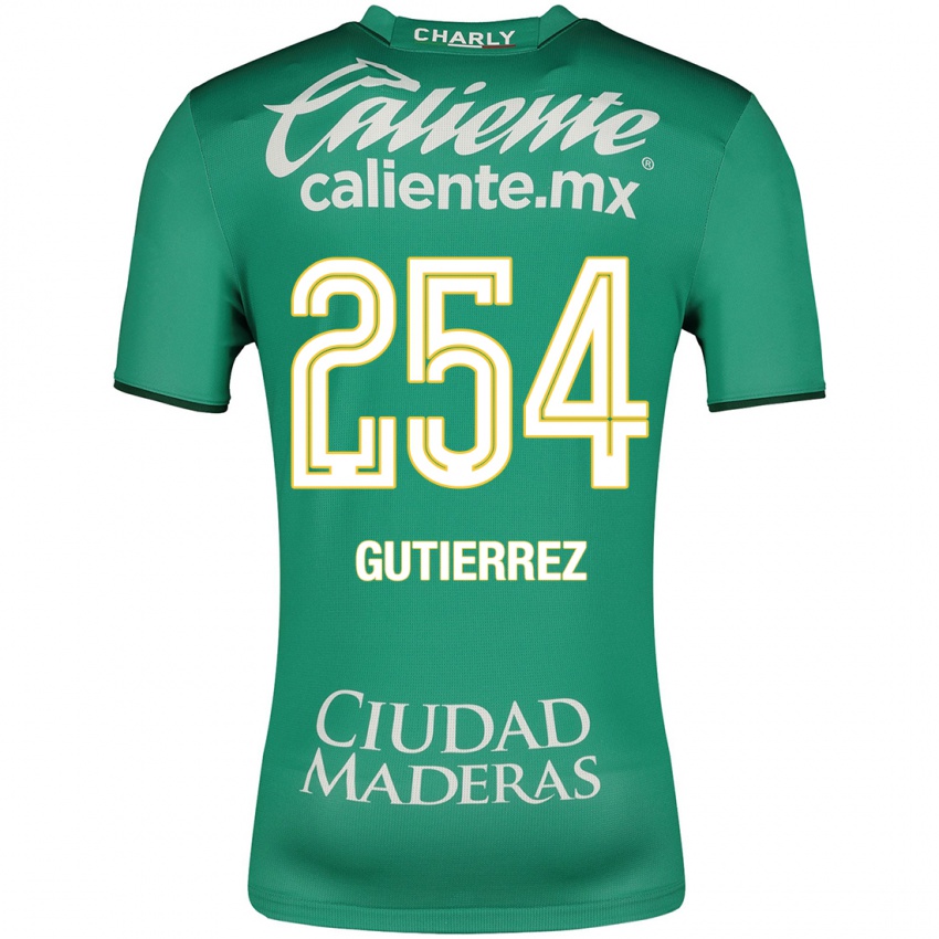 Hombre Camiseta Alan Gutiérrez #254 Verde 1ª Equipación 2023/24 La Camisa