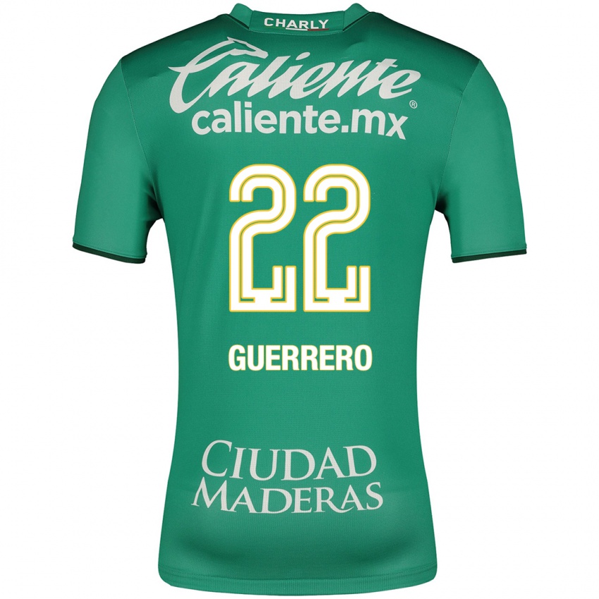 Hombre Camiseta África Guerrero #22 Verde 1ª Equipación 2023/24 La Camisa