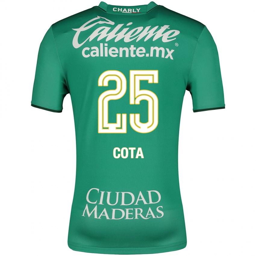Hombre Camiseta Renatta Cota #25 Verde 1ª Equipación 2023/24 La Camisa