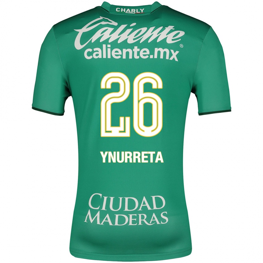 Hombre Camiseta Alexandra Hernández Ynurreta #26 Verde 1ª Equipación 2023/24 La Camisa