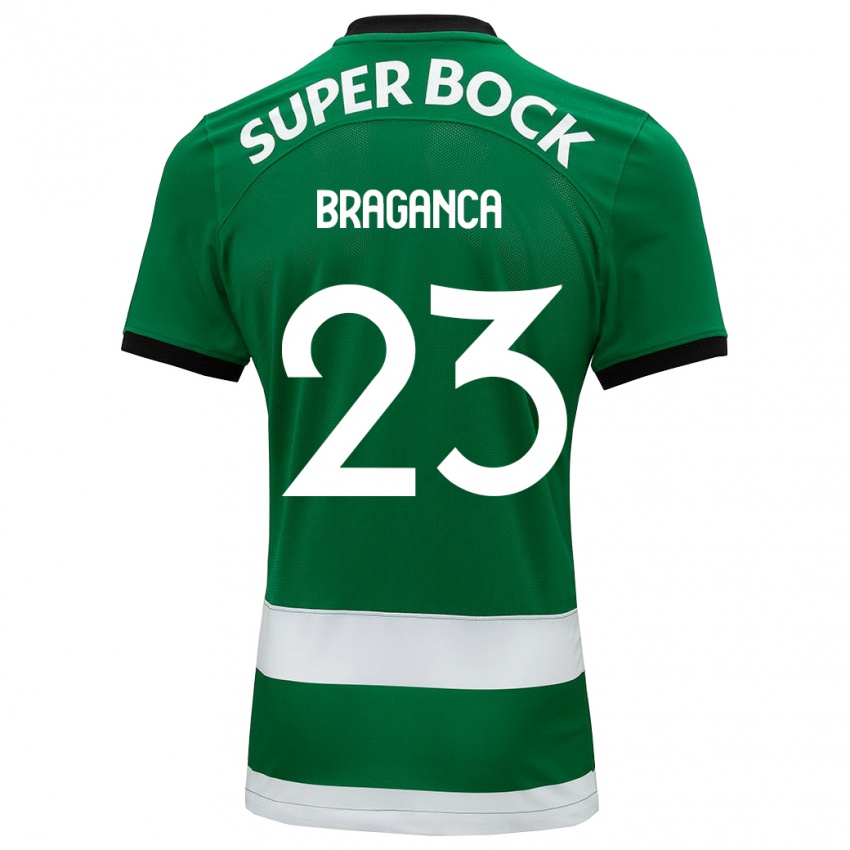 Hombre Camiseta Daniel Braganca #23 Verde 1ª Equipación 2023/24 La Camisa