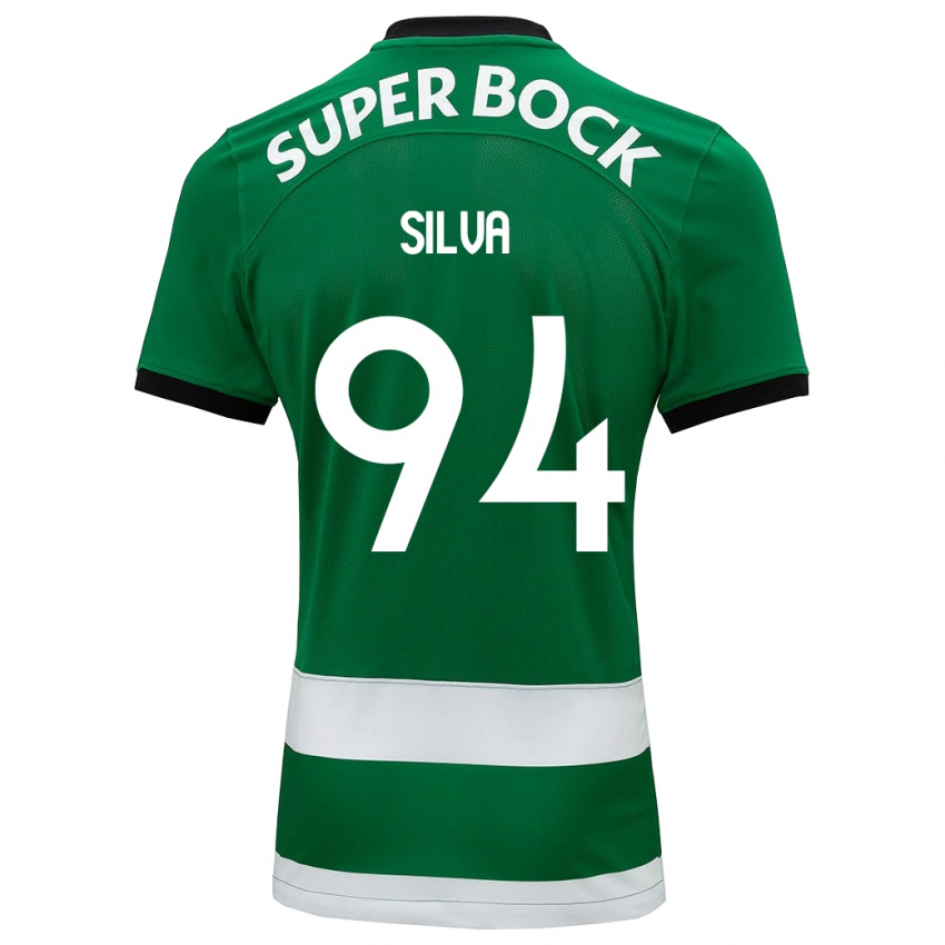 Hombre Camiseta Pedro Silva #94 Verde 1ª Equipación 2023/24 La Camisa