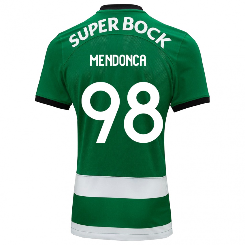 Hombre Camiseta Manuel Mendonça #98 Verde 1ª Equipación 2023/24 La Camisa
