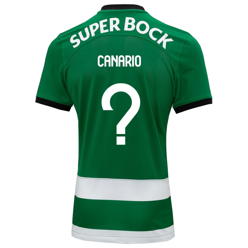 Hombre Camiseta Francisco Canário #0 Verde 1ª Equipación 2023/24 La Camisa