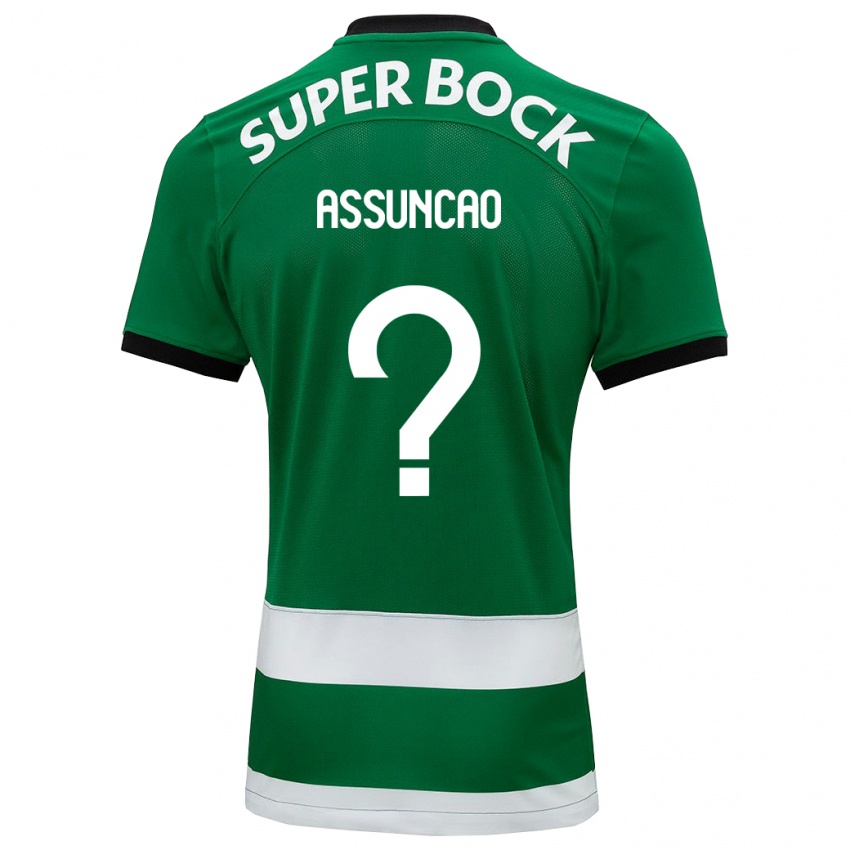 Hombre Camiseta João Assunção #0 Verde 1ª Equipación 2023/24 La Camisa