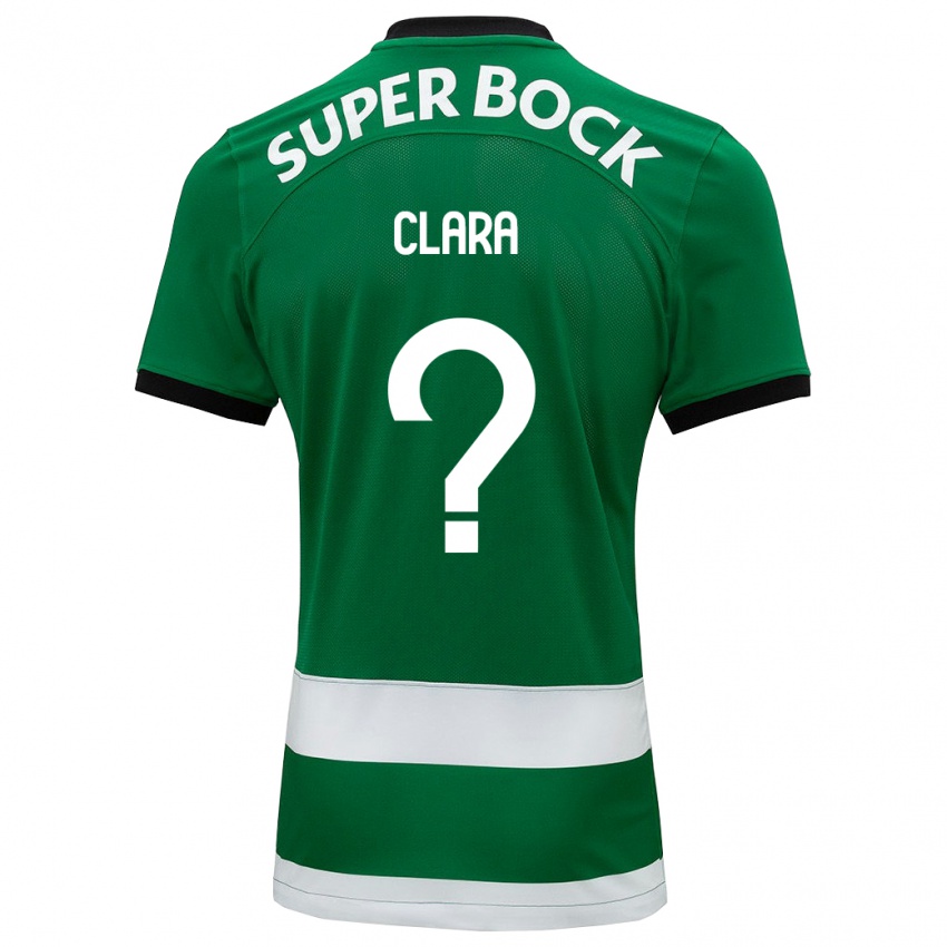 Hombre Camiseta Diogo Clara #0 Verde 1ª Equipación 2023/24 La Camisa