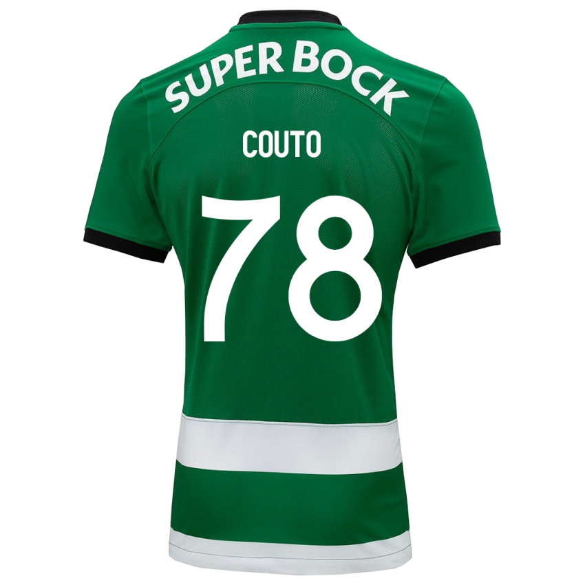 Hombre Camiseta Mauro Couto #78 Verde 1ª Equipación 2023/24 La Camisa
