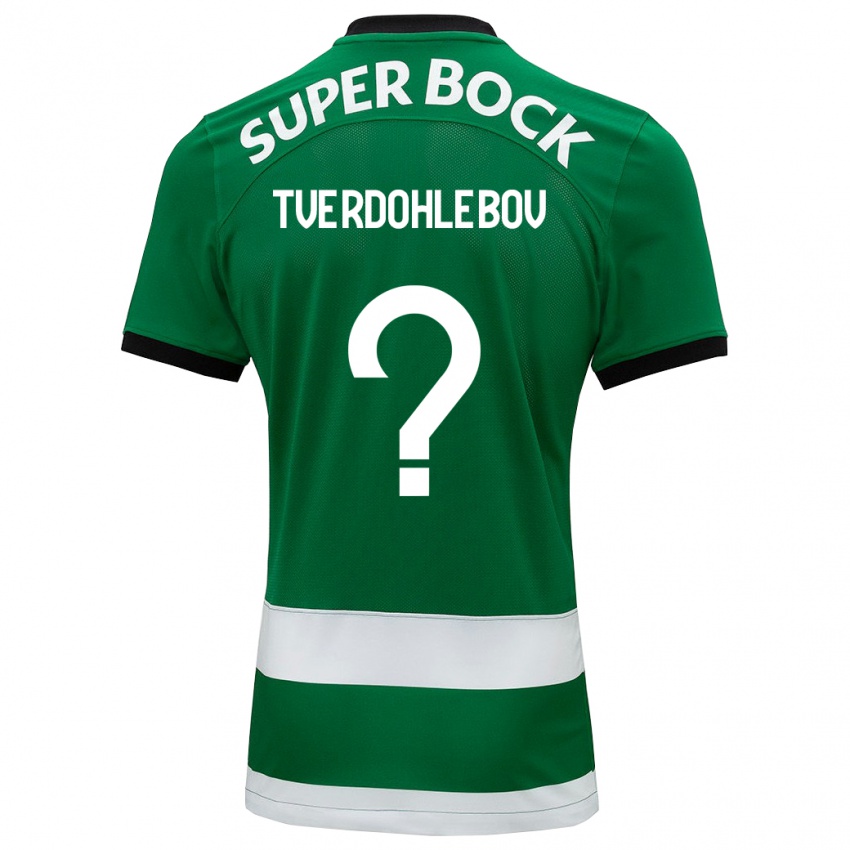 Hombre Camiseta Alex Tverdohlebov #0 Verde 1ª Equipación 2023/24 La Camisa