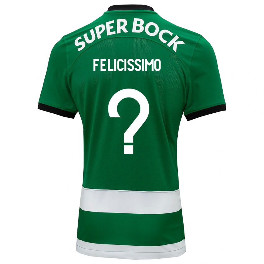Hombre Camiseta Eduardo Felicíssimo #0 Verde 1ª Equipación 2023/24 La Camisa