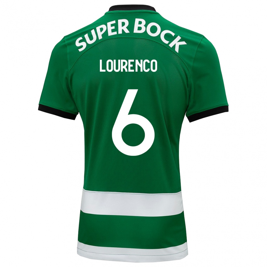 Hombre Camiseta Bruna Lourenço Urbano Costa #6 Verde 1ª Equipación 2023/24 La Camisa