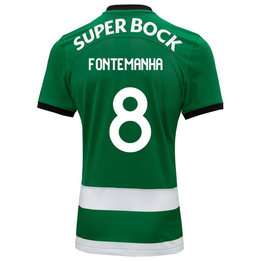 Hombre Camiseta Rita Fontemanha #8 Verde 1ª Equipación 2023/24 La Camisa