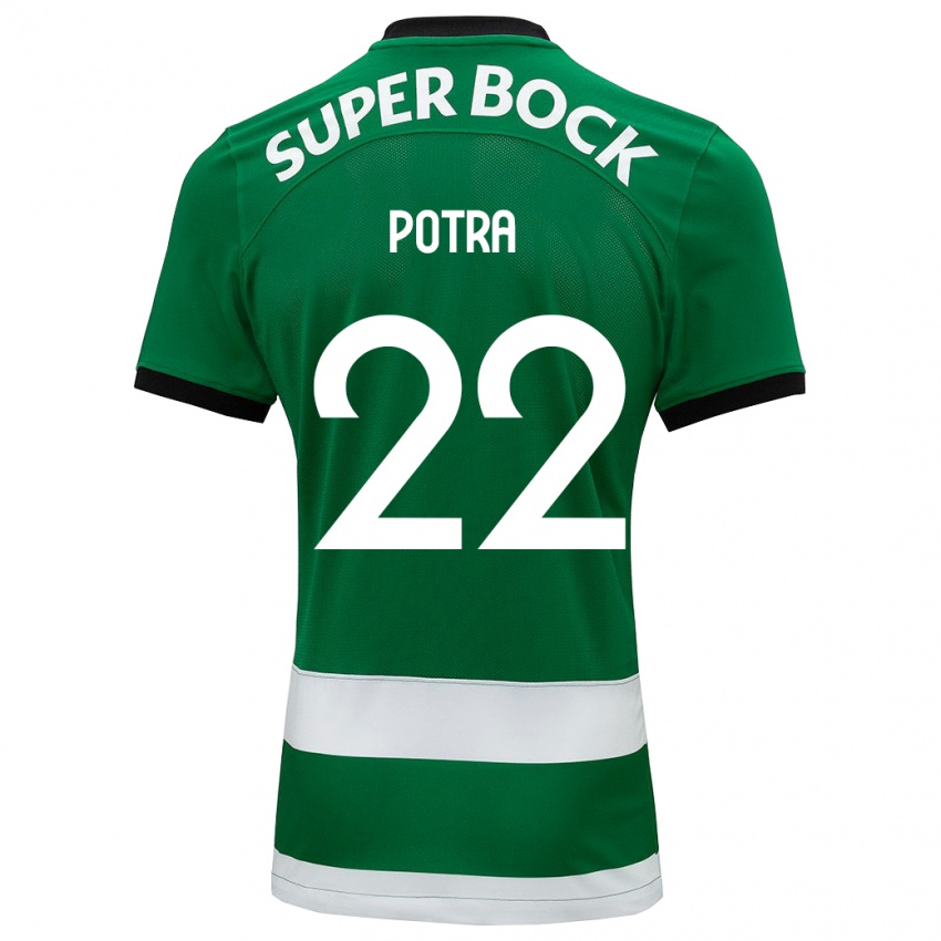 Hombre Camiseta Catarina Sofia Branco Potra #22 Verde 1ª Equipación 2023/24 La Camisa