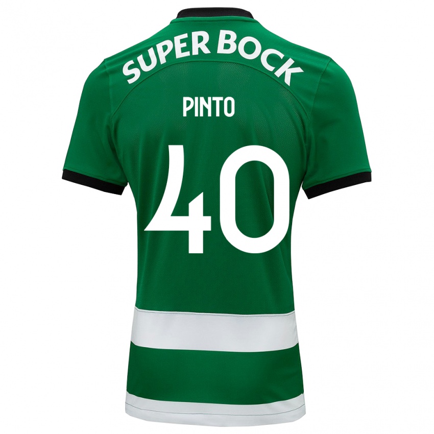 Hombre Camiseta Rita Pinto De Almeida #40 Verde 1ª Equipación 2023/24 La Camisa