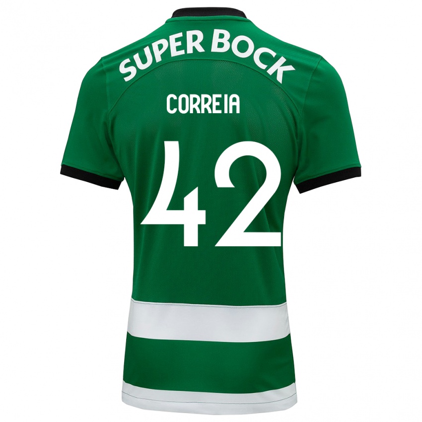 Hombre Camiseta Leonete Maísa Nozerand Correia #42 Verde 1ª Equipación 2023/24 La Camisa