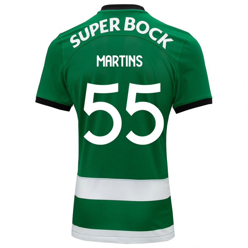 Hombre Camiseta Carolina Martins #55 Verde 1ª Equipación 2023/24 La Camisa